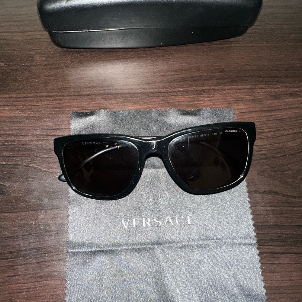 Versace Dark Frame Sunglasses